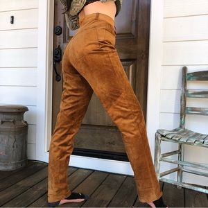 Vintage Lillie Rubin suede pants